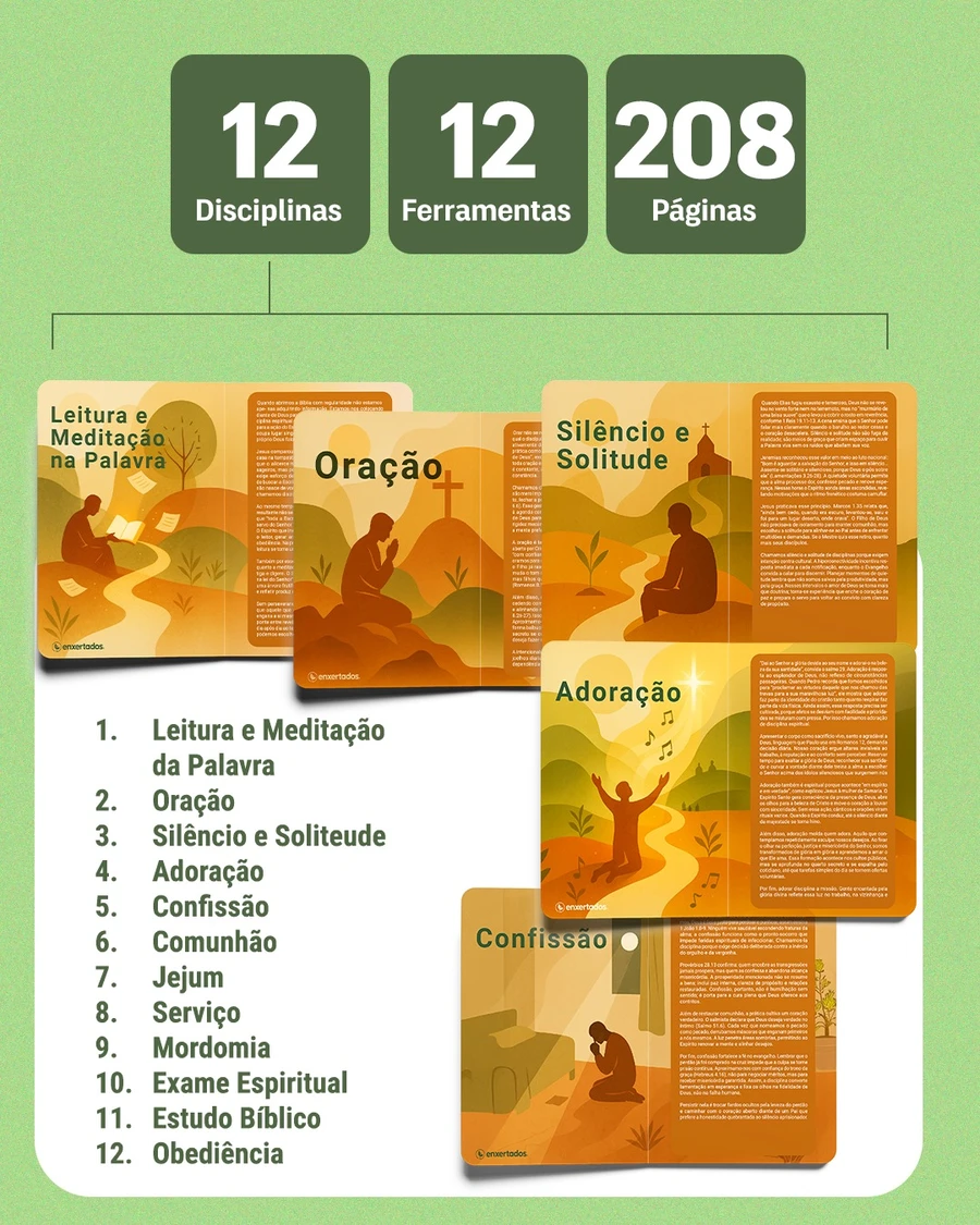 Disciplinas Espirituais: Guia Devocional + Caderno de Ferramentas — imagem 2