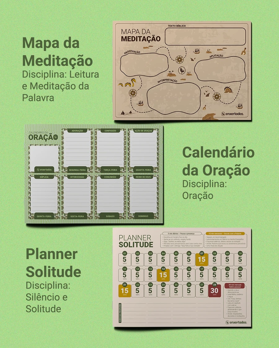 Disciplinas Espirituais: Guia Devocional + Caderno de Ferramentas — imagem 4