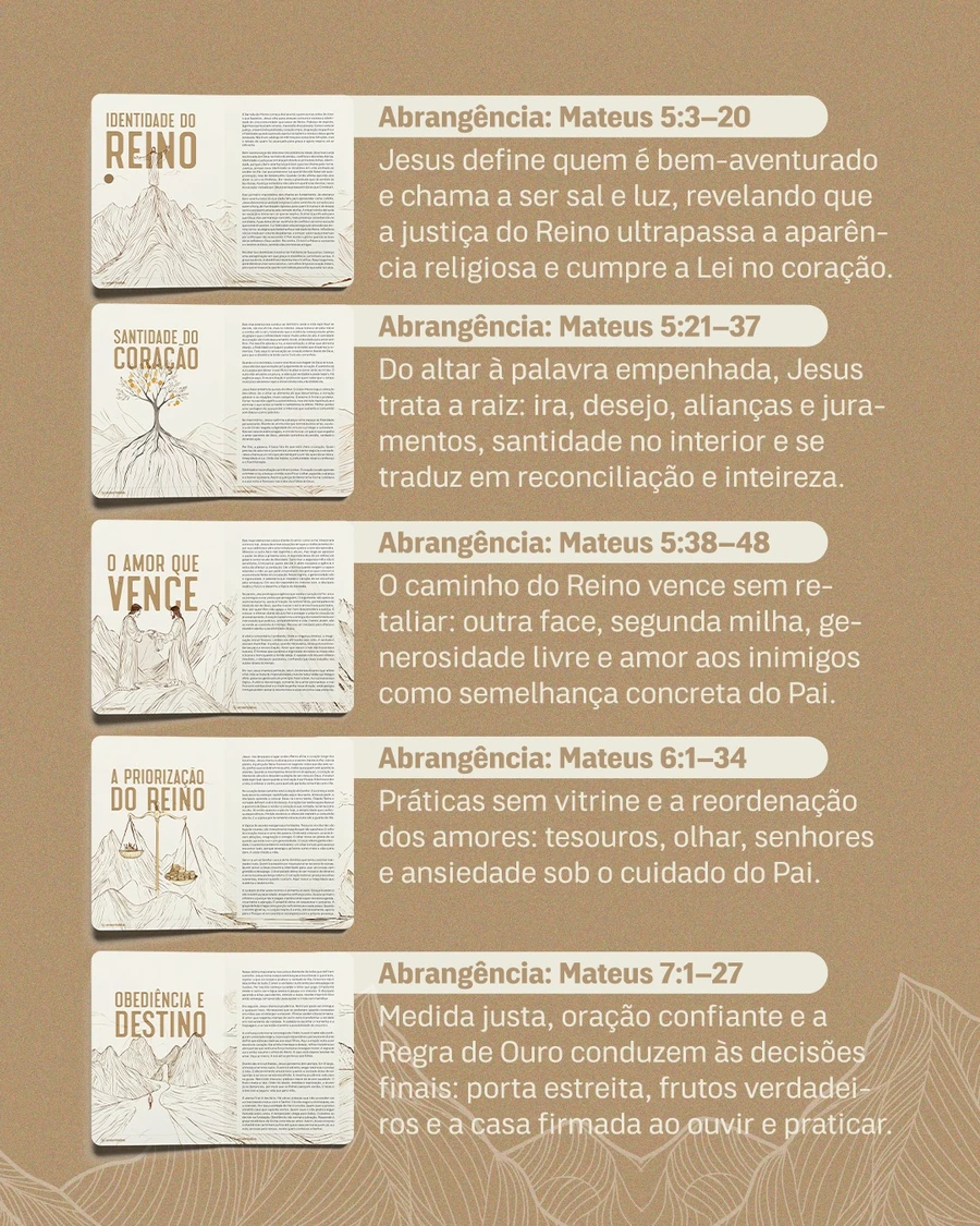 O Sermão do Monte: Estudo Devocional — imagem 2