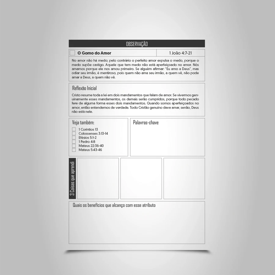 Caderno Devocional: Conformada a Cristo — imagem 4