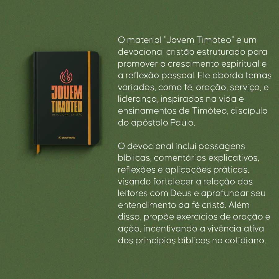 Jovem Timóteo: Caderno Devocional — imagem 3