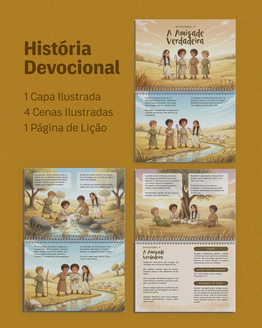 O Pastorzinho de Belém: O Menino Que Ouviu o Céu - História Devocional — imagem 4