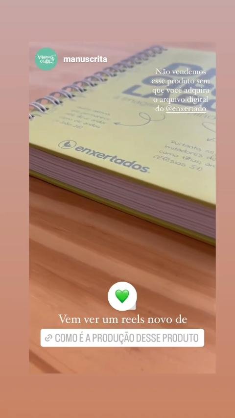 Vídeo de compartilhamento no Instagram sobre o Discipulado à Imagem do Filho
