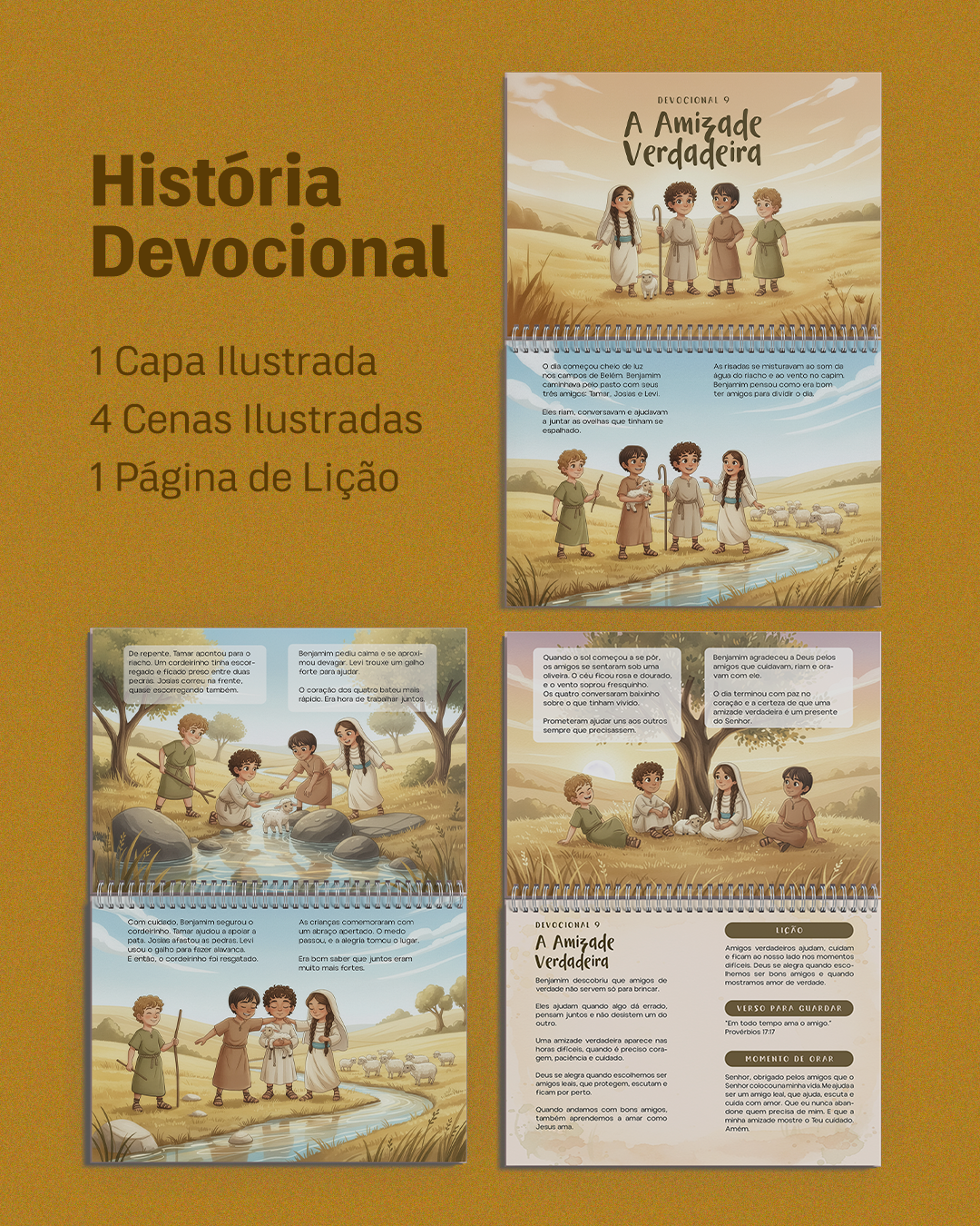 O Pastorzinho de Belém: O Menino Que Ouviu o Céu - História Devocional - Image 4